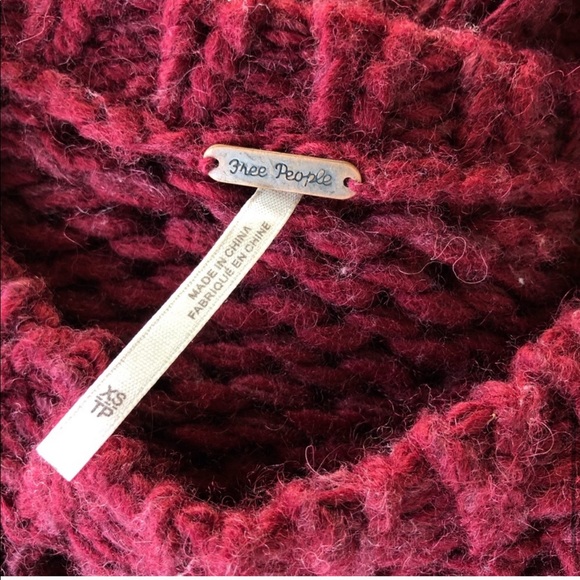 Free people dancer prancer chunky knit sweater - Picture 7 of 11